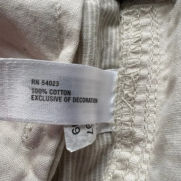 GapKids Boys Casual Shorts Size 18 Regular‎ Beige Skull Adjustable Waist - Picture 7 of 8